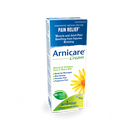 Packaging of Boiron Arnicare Cream, which is a homeopathic medicine used for pain relief.